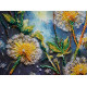 Bead Embroidery Kit on Art Canvas "Give your dream to the wind"