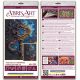 Bead Embroidery Kit on Art Canvas "The key to happiness"