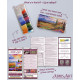 Bead Embroidery Kit on Art Canvas "Evening over the meadow"