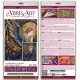 Bead Embroidery Kit on Art Canvas "Guardian of the sky"