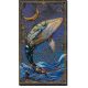 Bead Embroidery Kit on Art Canvas "Lord of the Depths"