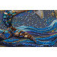 Bead Embroidery Kit on Art Canvas "Lord of the Depths"