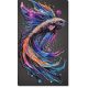 Bead Embroidery Kit on Art Canvas "Waves of Color"