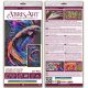 Bead Embroidery Kit on Art Canvas "Waves of Color"