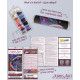 Bead Embroidery Kit on Art Canvas "Waves of Color"