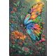 Bead Embroidery Kit on Art Canvas "Shades of Summer"
