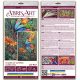 Bead Embroidery Kit on Art Canvas "Shades of Summer"