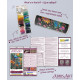 Bead Embroidery Kit on Art Canvas "Shades of Summer"