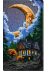 Bead Embroidery Kit on Art Canvas "Silent Night"