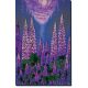 Bead Embroidery Kit on Art Canvas "Moonlight"