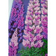 Bead Embroidery Kit on Art Canvas "Moonlight"