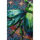 Bead Embroidery Kit on Art Canvas "Nature Totem"