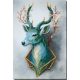 Bead Embroidery Kit on Art Canvas "Forest Spirit"