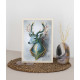Bead Embroidery Kit on Art Canvas "Forest Spirit"