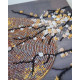 Bead Embroidery Kit on Art Canvas "When the Soul Blooms"