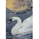 Bead Embroidery Kit on Art Canvas "When the Soul Blooms"