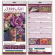 Bead Embroidery Kit on Art Canvas "Blooming Thoughts"