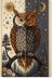 Bead Embroidery Kit on Art Canvas "The oracle between day and night"