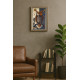 Bead Embroidery Kit on Art Canvas "The oracle between day and night"