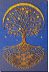 Bead Embroidery Kit on Art Canvas "Radiance of Life"