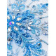 Bead Embroidery Kit on Art Canvas "Frost patterns"