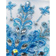 Bead Embroidery Kit on Art Canvas "Frost patterns"