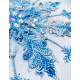 Bead Embroidery Kit on Art Canvas "Frost patterns"