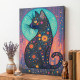 Bead Embroidery Kit on Art Canvas "Stellar Gaze"