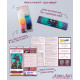 Bead Embroidery Kit on Art Canvas "Stellar Gaze"