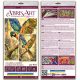 Bead Embroidery Kit on Art Canvas "Colorful Parrot"