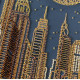 Bead Embroidery Kit on Art Canvas "City of dreams"