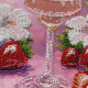 Bead Embroidery Kit on Art Canvas "Fruit Euphoria"