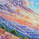 Bead Embroidery Kit on Art Canvas "Valley of Dreams"