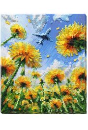 Bead Embroidery Kit on Art Canvas "Dream"