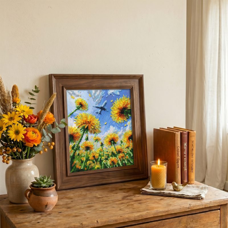 Bead Embroidery Kit on Art Canvas "Dream"