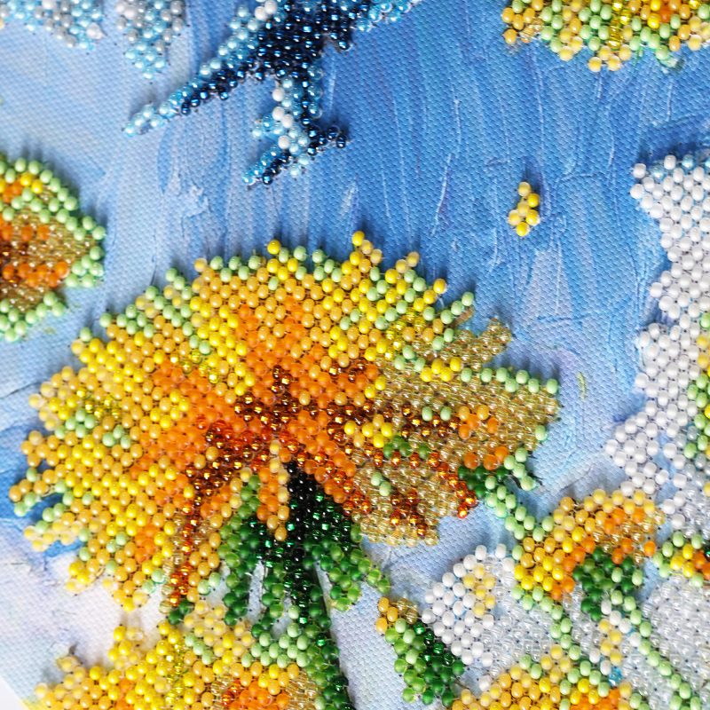 Bead Embroidery Kit on Art Canvas "Dream"