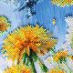 Bead Embroidery Kit on Art Canvas "Dream"