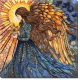 Bead Embroidery Kit on Art Canvas "Defender of Fate"