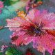 Bead Embroidery Kit on Art Canvas "Tropical Guest"
