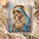 Bead Embroidery Kit on Art Canvas "God’s Blessing"