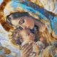 Bead Embroidery Kit on Art Canvas "God’s Blessing"