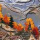 Bead Embroidery Kit on Art Canvas "Breath of Autumn"