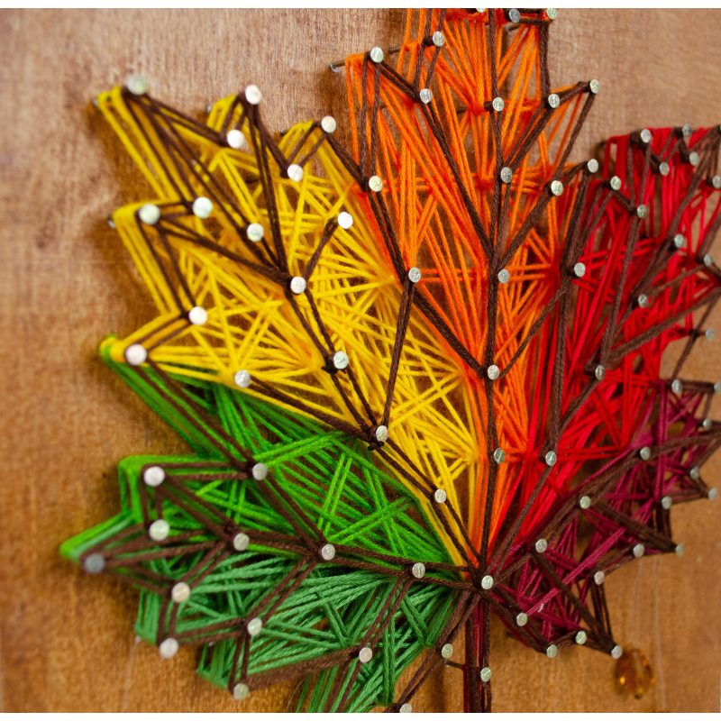 String Art Kit "Leaf"