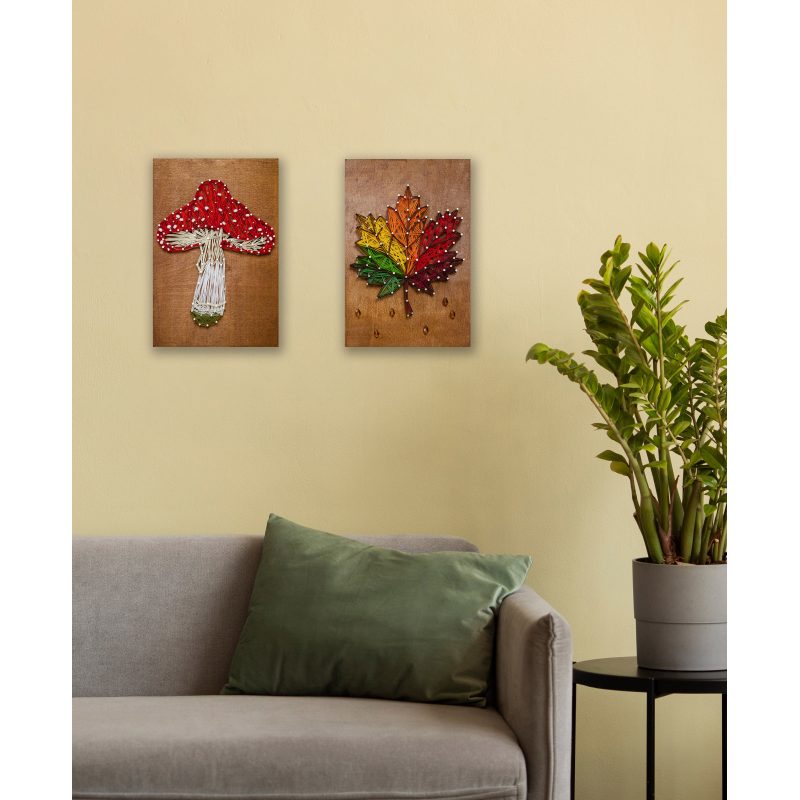 String Art Kit "Leaf"