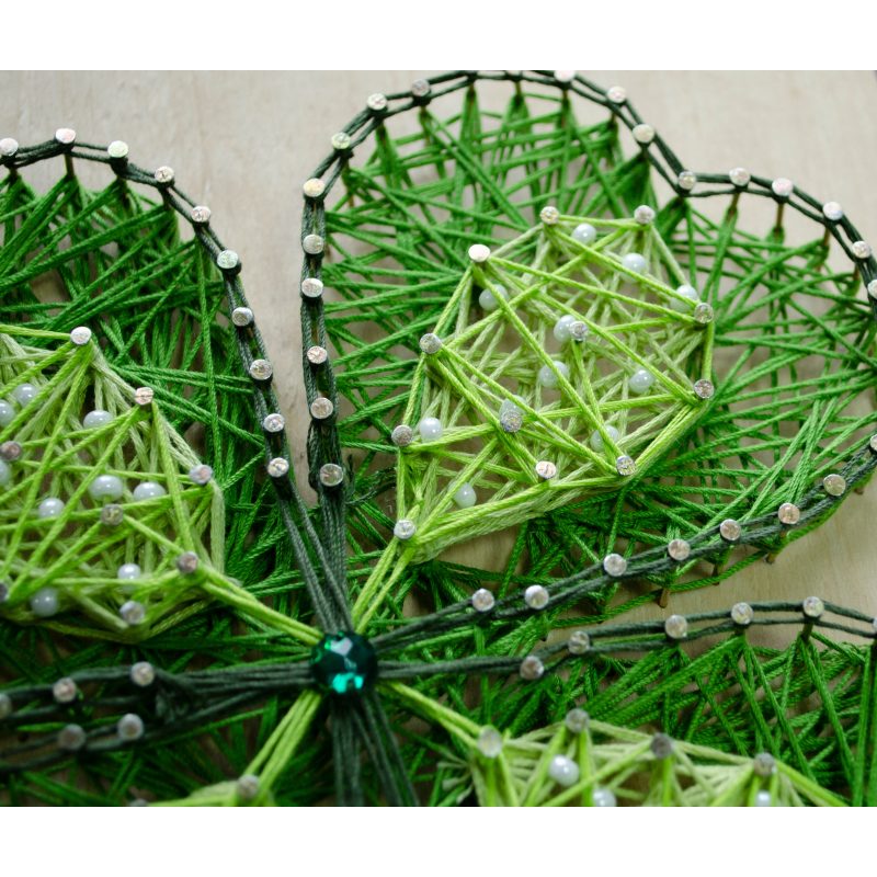 String Art Kit "The magic of the clover"