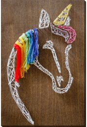 String Art Kit "Rainbow Unicorn"