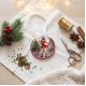 Christmas Ornament Bead Embroidery Kit "Dance on Ice"