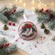 Christmas Ornament Bead Embroidery Kit "Dance on Ice"