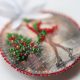 Christmas Ornament Bead Embroidery Kit "Dance on Ice"