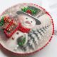 Christmas Ornament Bead Embroidery Kit "Christmas Anticipation"